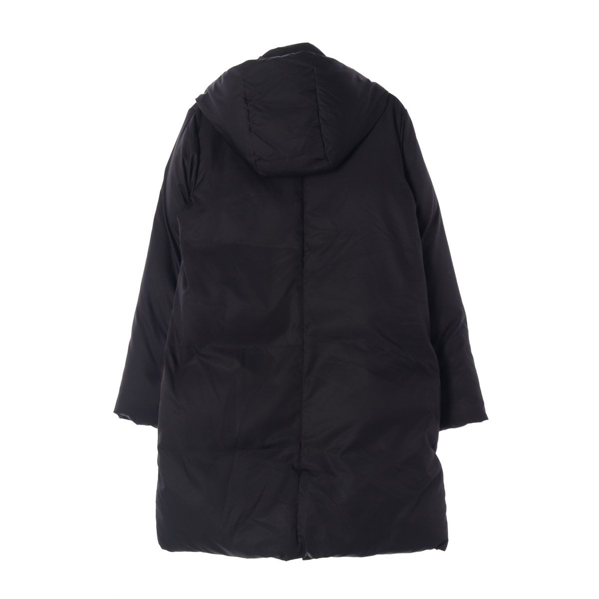 DKNY 퓨어 디케이앤와이 덕다운 블랙 후드 패딩 파카 점퍼 상세 이미지 3