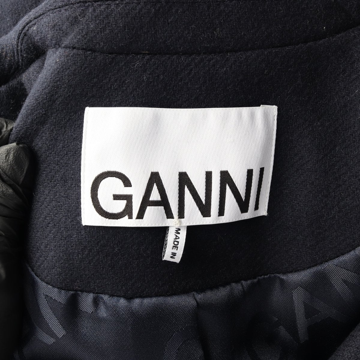 GANNI 가니 네이비 쓰리포켓 자켓 재킷 블레이저 상세 이미지 5