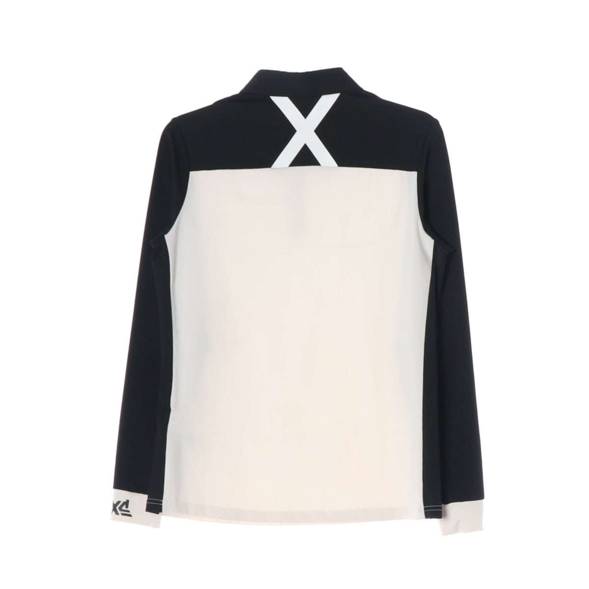 PXG 피엑스지  아이보리 블랙 배색 골프 긴팔 카라티 M 이미지 2
