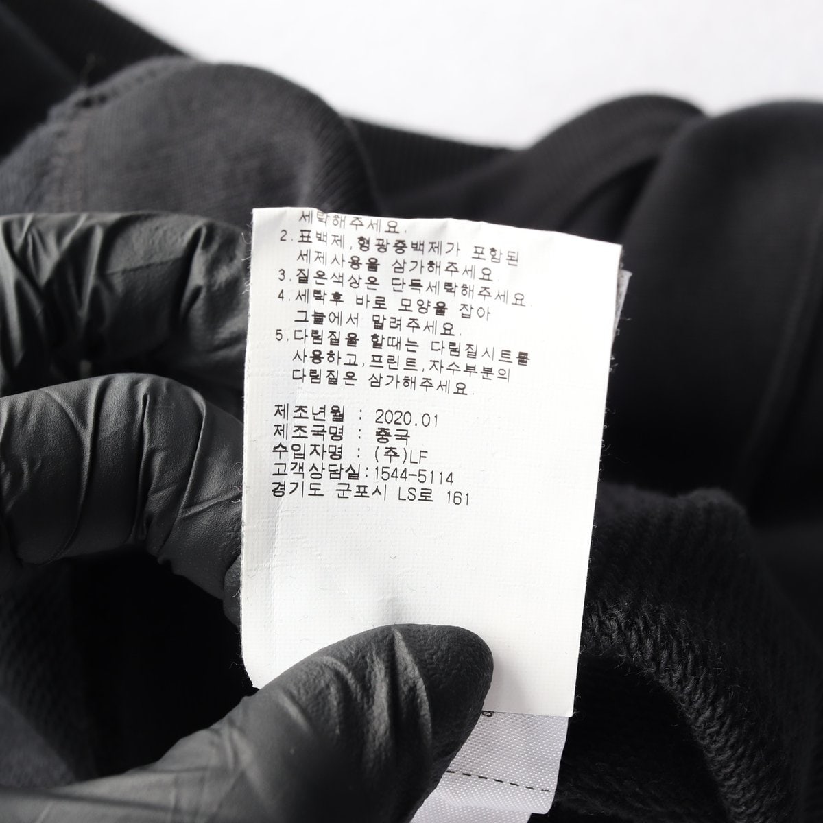 챔피온 20SS 블랙 로고 오버핏 숏 맨투맨 스웨트셔츠 M 이미지 7