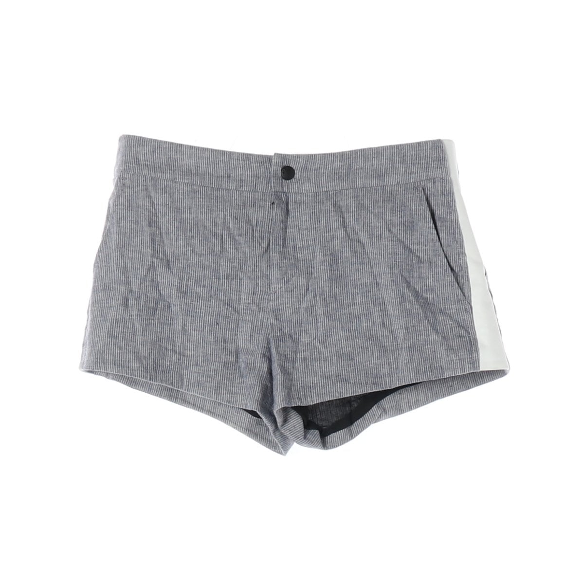 RAG & BONE 랙앤본 린넨 그레이 쇼츠 뒷밴딩 반바지 팬츠 상세 이미지 1