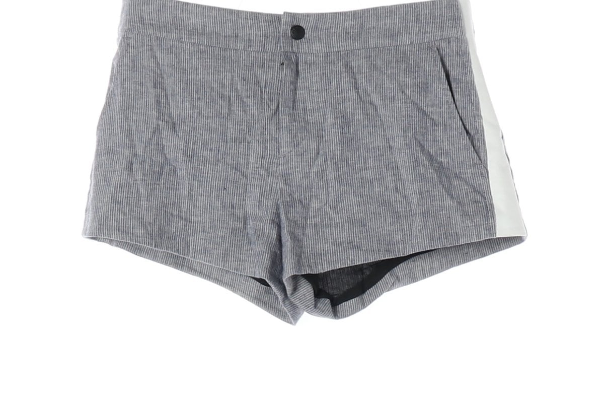 RAG & BONE 랙앤본 린넨 그레이 쇼츠 뒷밴딩 반바지 팬츠 상세 이미지 4