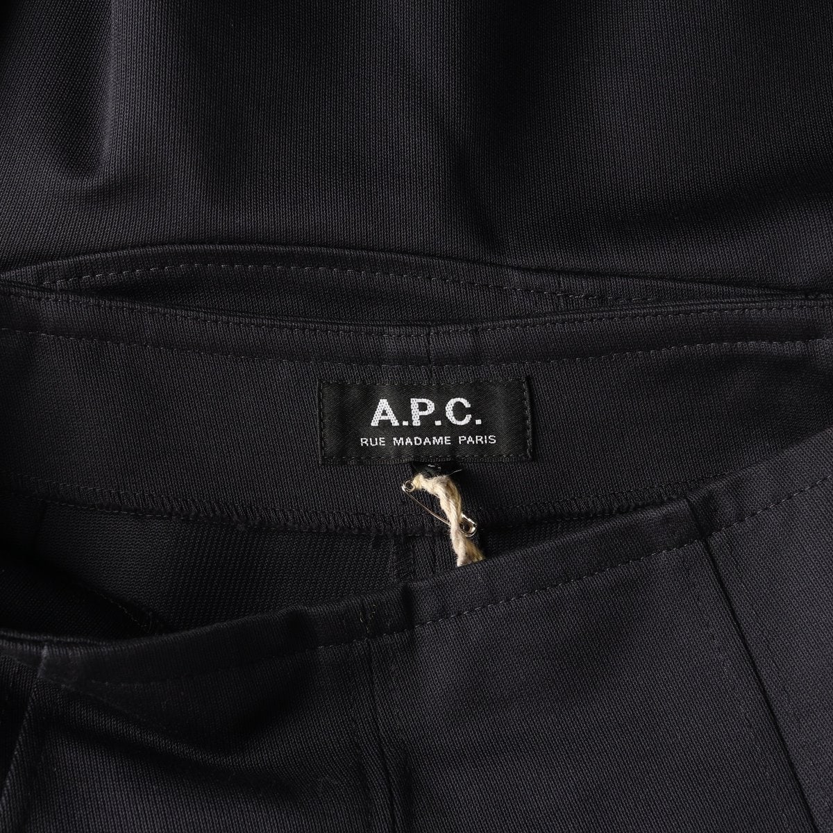 (새상품)APC 아페쎄 블랙 코튼 러플 미니 원피스 스커트  이미지 5