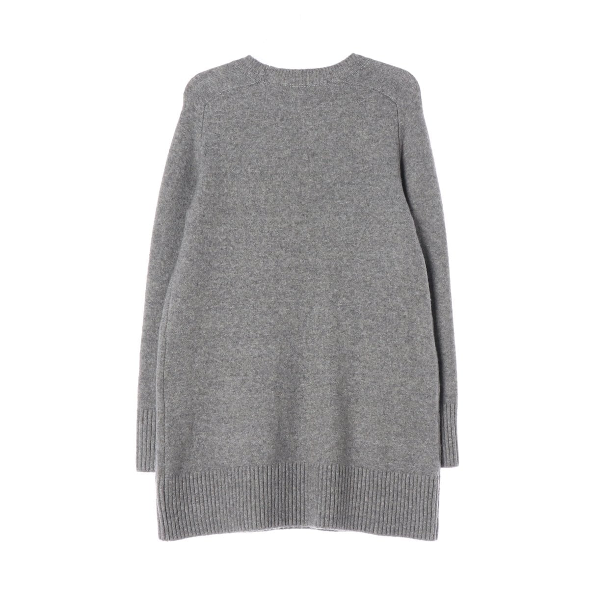 ZARA 자라 그레이 오버핏 라운드 니트 원피스 M  상세 이미지 2