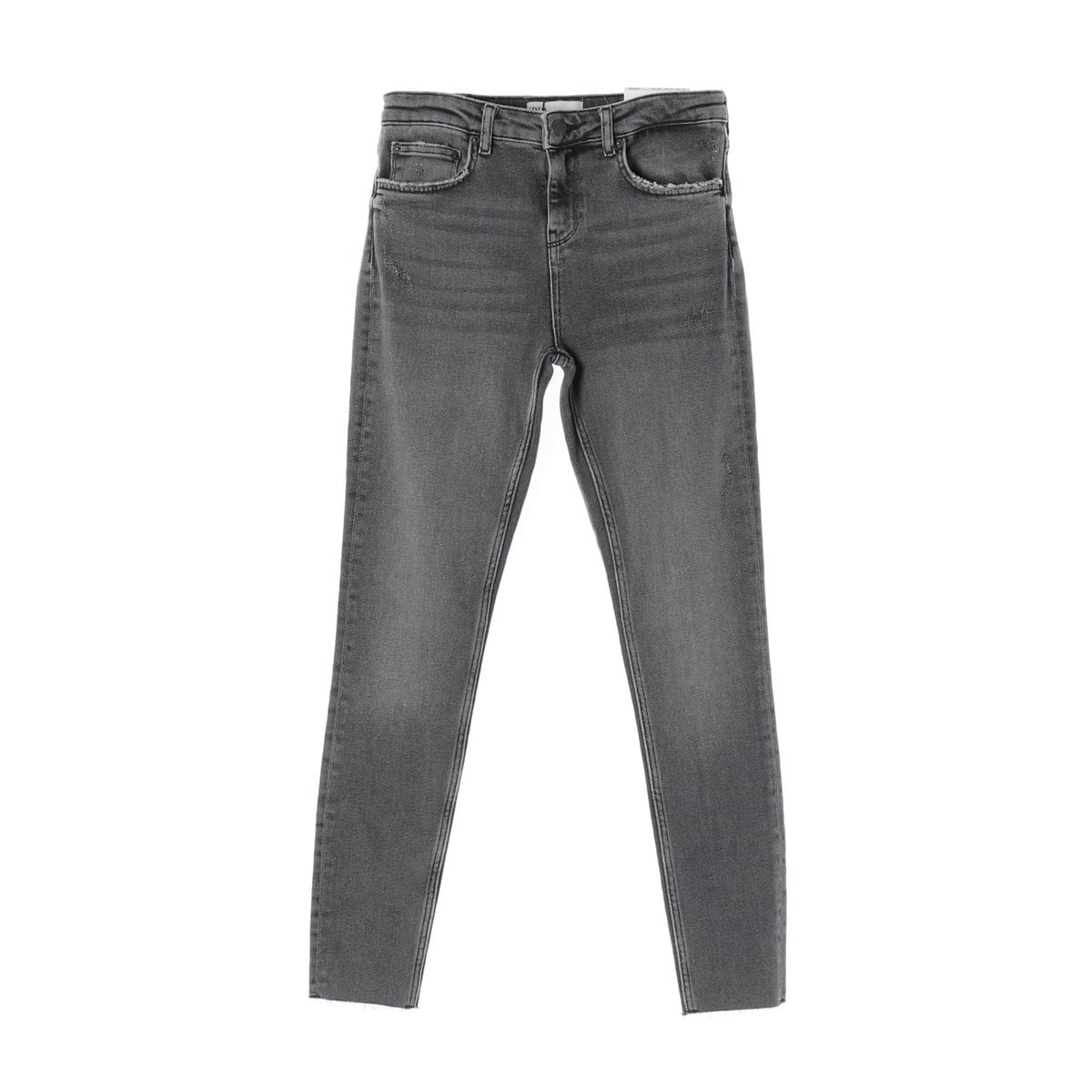 (새상품)ZARA 자라 그레이 워싱 컷아웃 슬림 데님 청바지  상세 이미지 1