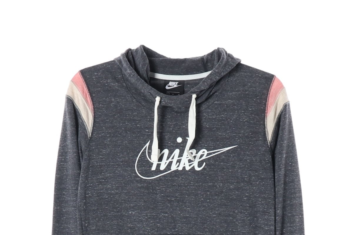 NIKE 나이키 차콜 보카시 시그니처 로고 후드티 후디 이미지 3