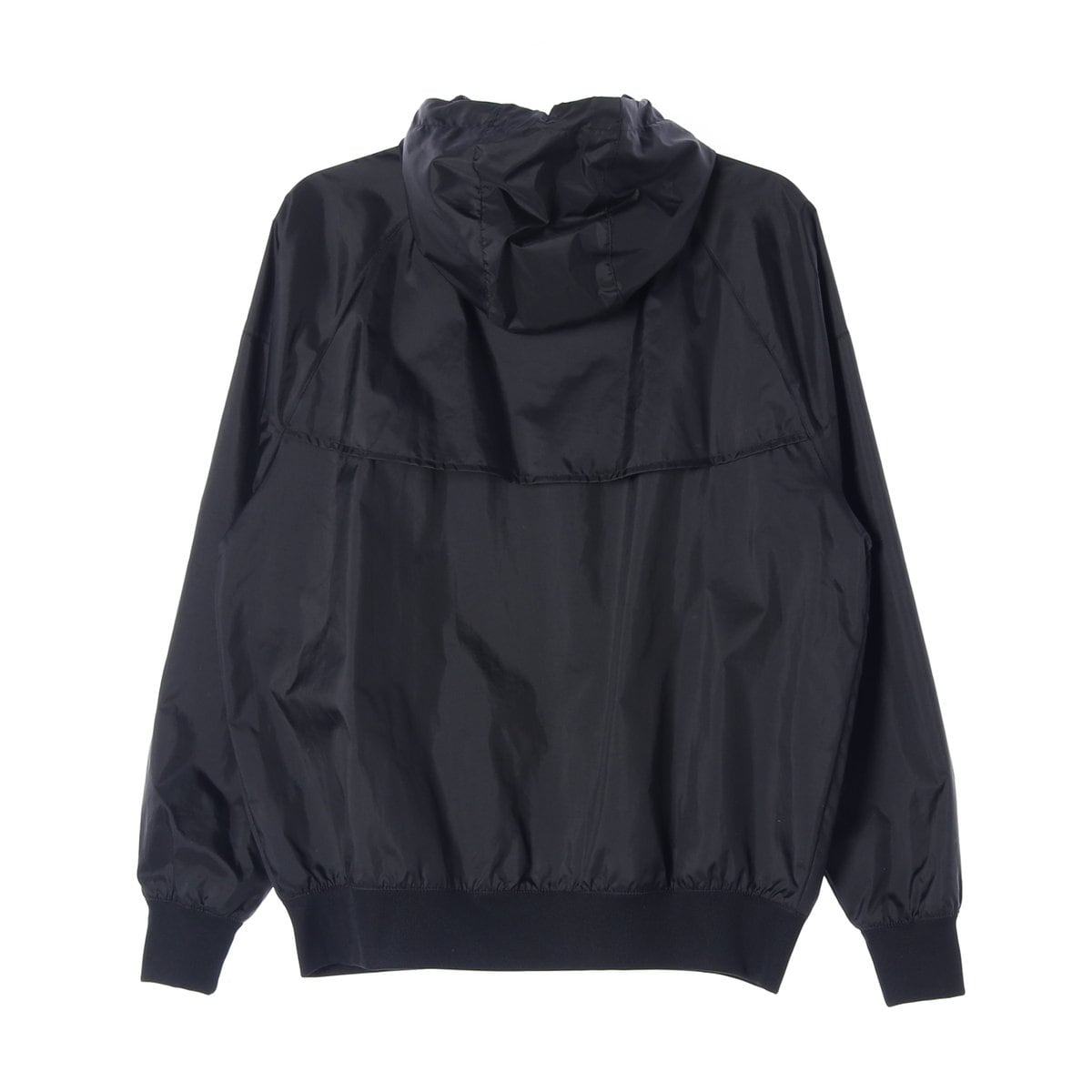 나이키22FW 블랙 로고 윈드러너 후드 집업 재킷 바람막이 M 상세 이미지 2