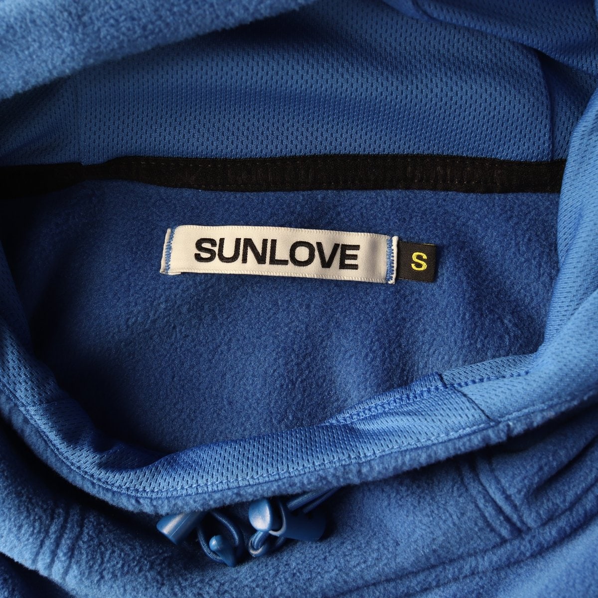 썬러브 23FW 블루 Daybreak Fleece Hoodie 플리스 후디 후드티 S 이미지 5