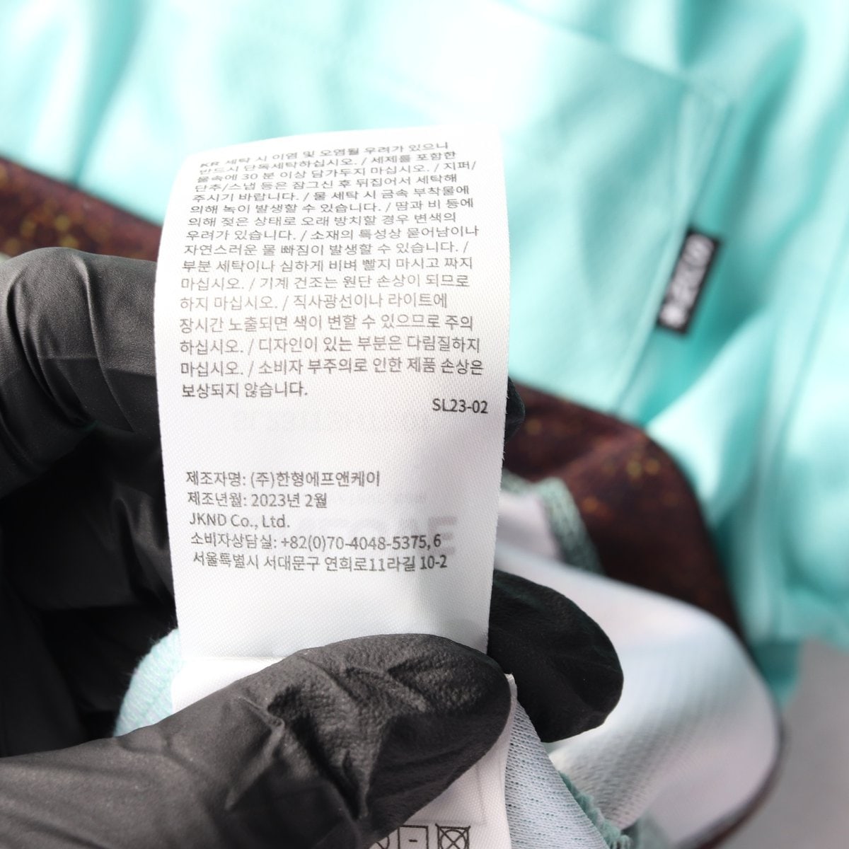 썬러브 골프 23SS 블루 골퍼 프린팅 져지 반팔 셔츠 S 이미지 7