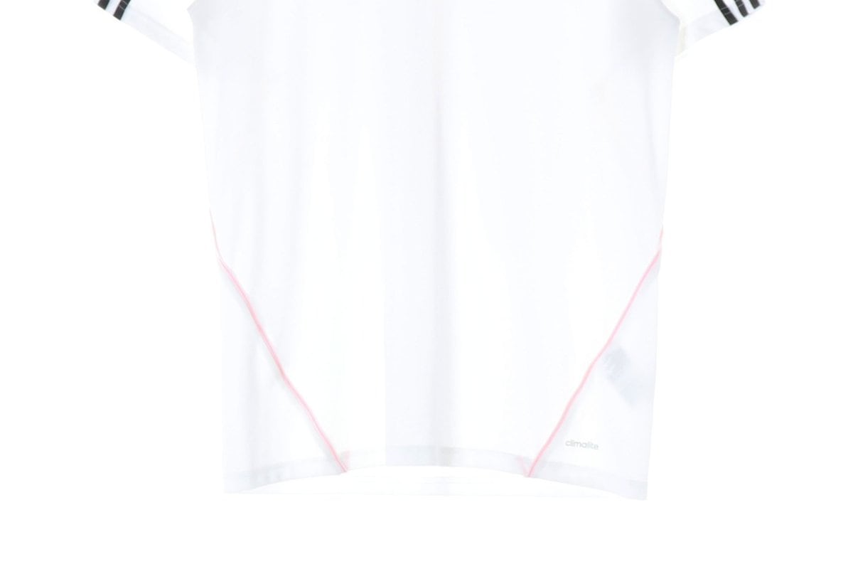아디다스 화이트 삼선 F50 반팔 크루넥 티셔츠 XL 상세 이미지 4