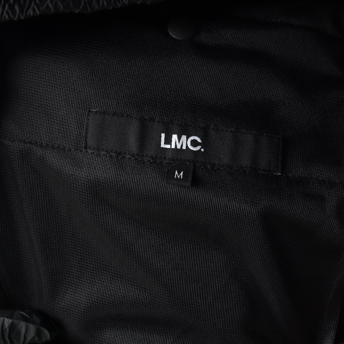 LMC 엘엠씨 24SS 블랙 로고 스트링 파라슈트 와이드 팬츠 밴딩 바지 M 이미지 5