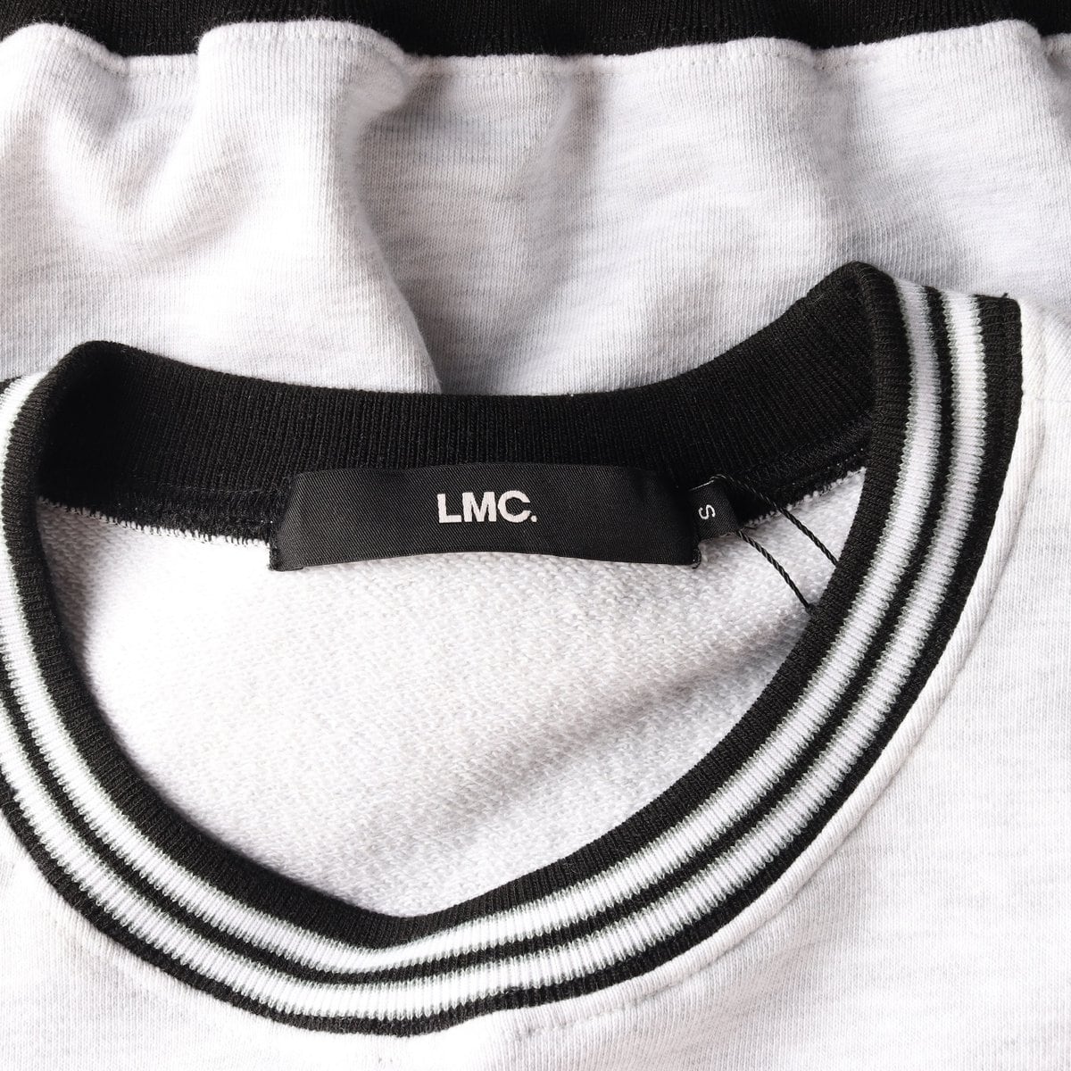 (새상품)LMC 엘엠씨 스트라이프 립 오버핏 맨투맨 스웨트셔츠 S 상세 이미지 5