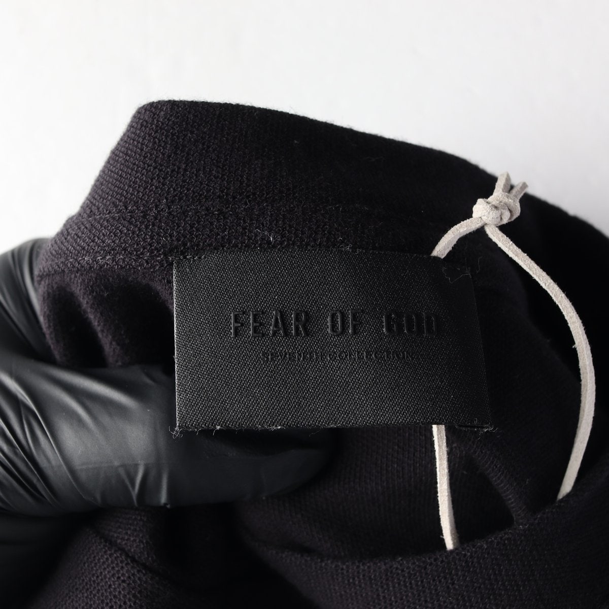 (새상품)FEAR OF GOD 피어오브갓 블랙 포켓 루즈핏  반팔 티셔츠 S 이미지 5