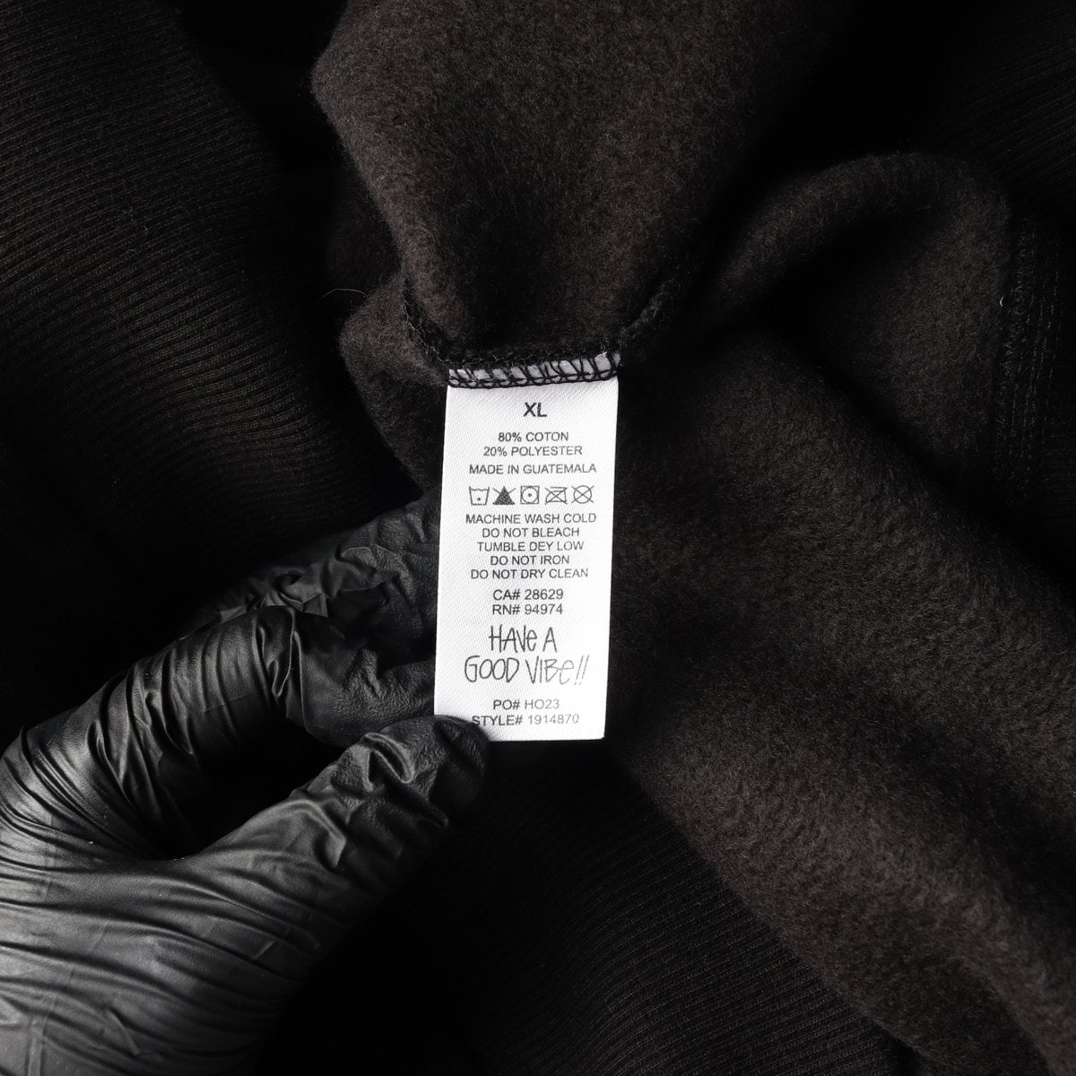 STUSSY 스투시 블랙 로고 오버핏 기모 맨투맨  스웨트셔츠 XL 이미지 6