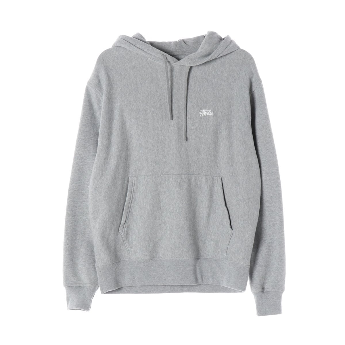 STUSSY 스투시 멜란지그레이 오버핏 기모 후디 후드티 M 상세 이미지 1