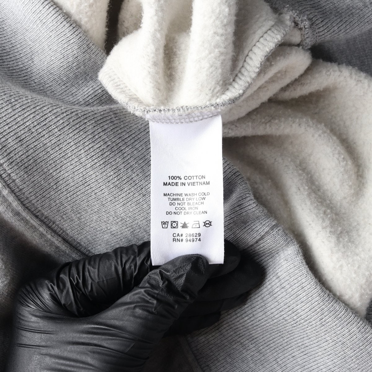 STUSSY 스투시 멜란지그레이 오버핏 기모 후디 후드티 M 이미지 6
