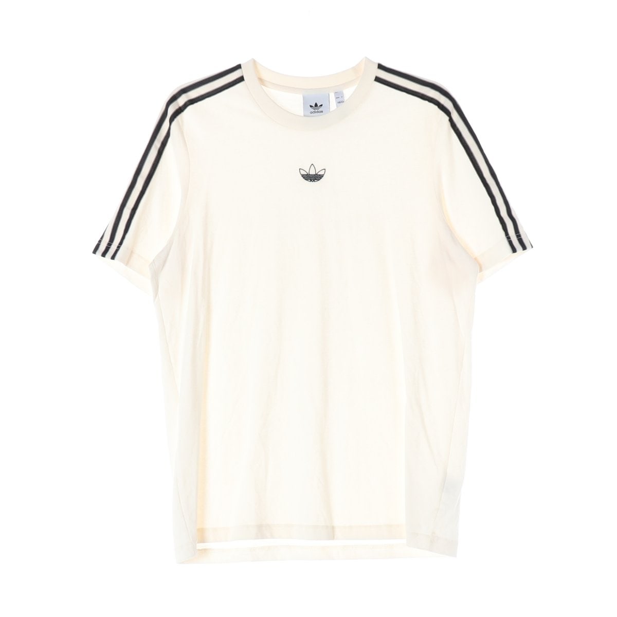 아디다스 오리지널 21SS 크림 삼선 반팔 크루넥 티셔츠 2XL
 이미지 1