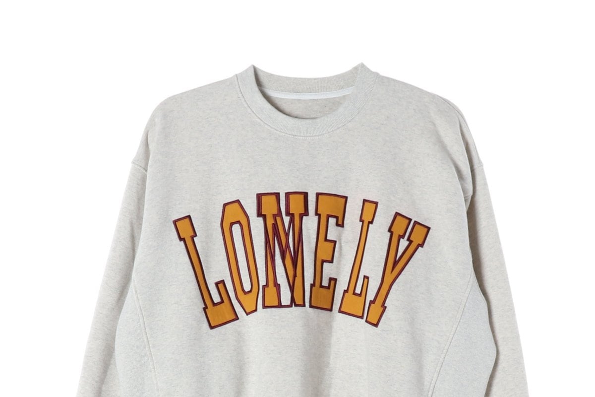 NOHANT 노앙 23FW 오트밀 LOVELY 기모 맨투맨 스웨트셔츠 S
 상세 이미지 3