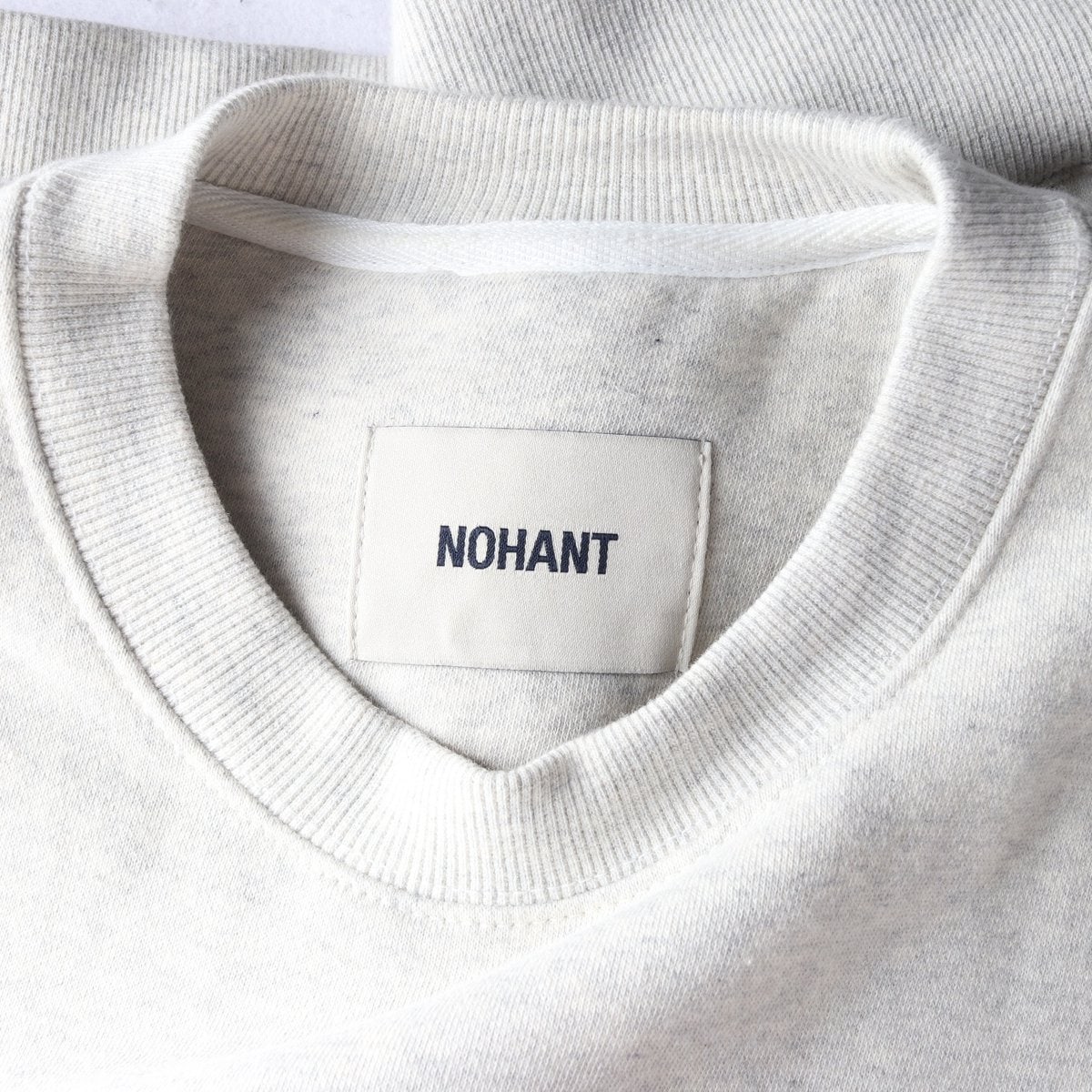 NOHANT 노앙 23FW 오트밀 LOVELY 기모 맨투맨 스웨트셔츠 S
 이미지 5