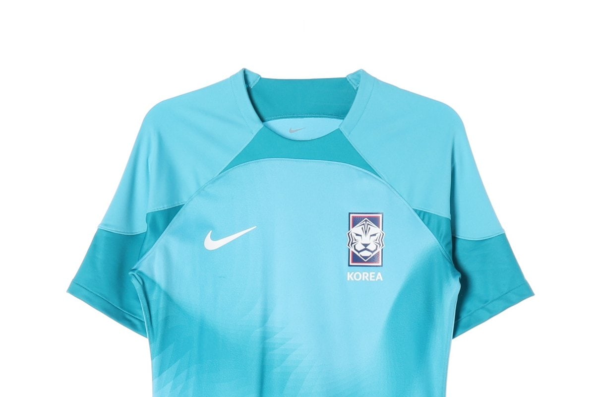나이키 22SS 드라이핏 블루 국가대표 축구 반팔 져지 티셔츠 L
 이미지 3