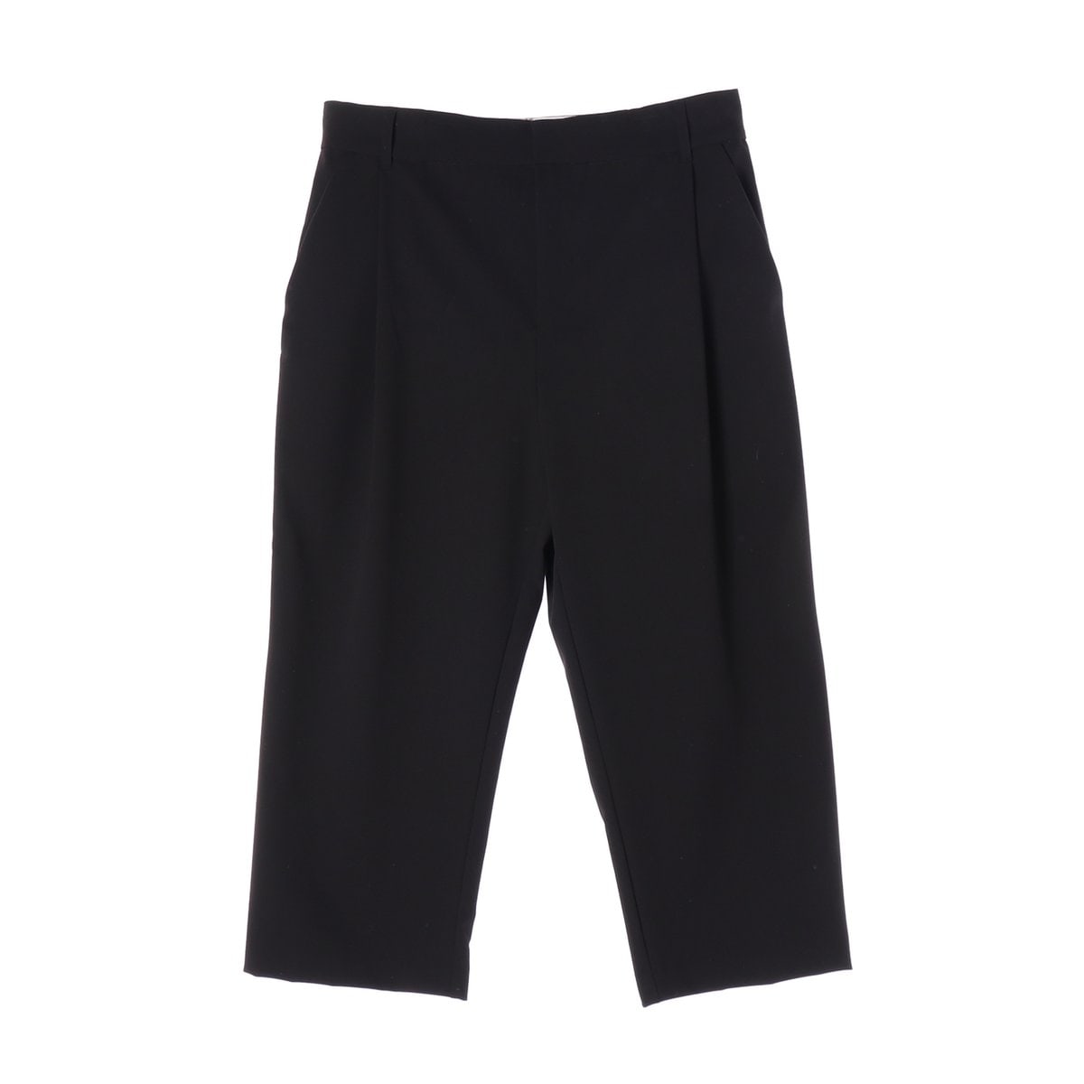(새상품)ZARA 자라 W32 블랙 핀턱 와이드 슬랙스 팬츠 바지 XL
 이미지 1