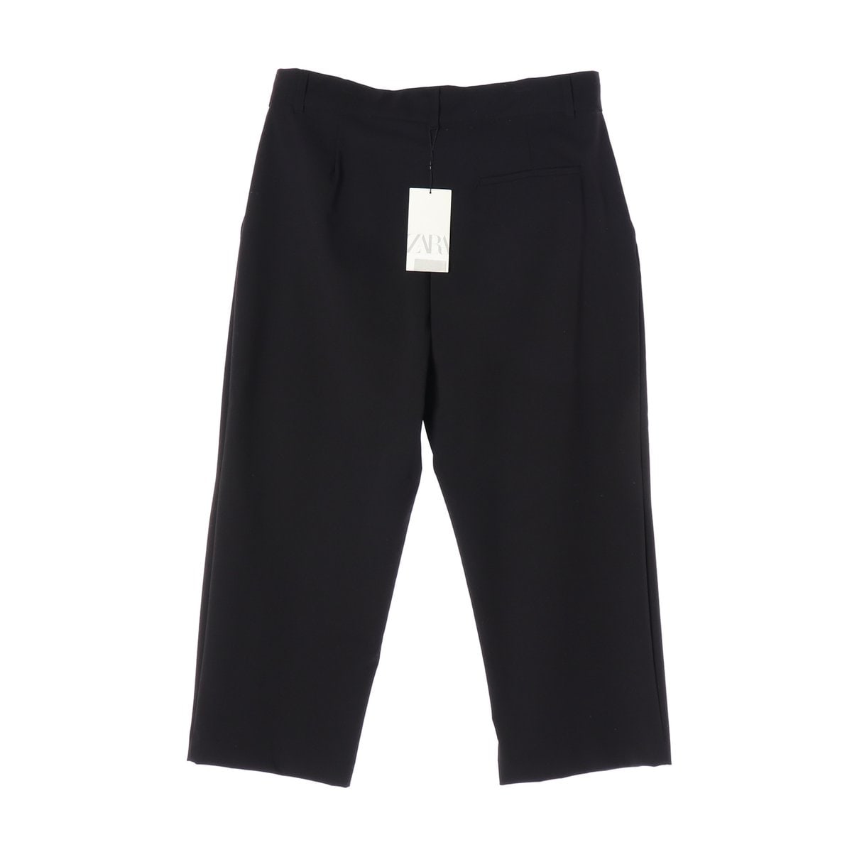 (새상품)ZARA 자라 W32 블랙 핀턱 와이드 슬랙스 팬츠 바지 XL
 이미지 2