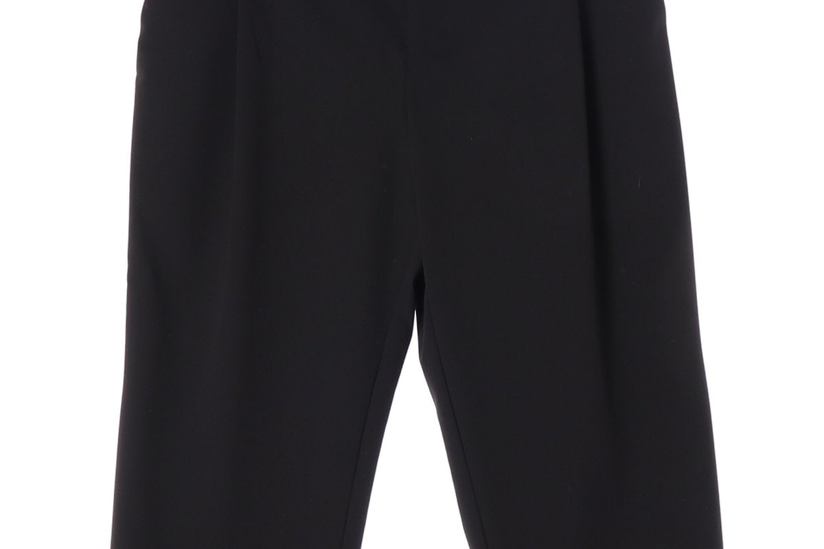 (새상품)ZARA 자라 W32 블랙 핀턱 와이드 슬랙스 팬츠 바지 XL
 이미지 4