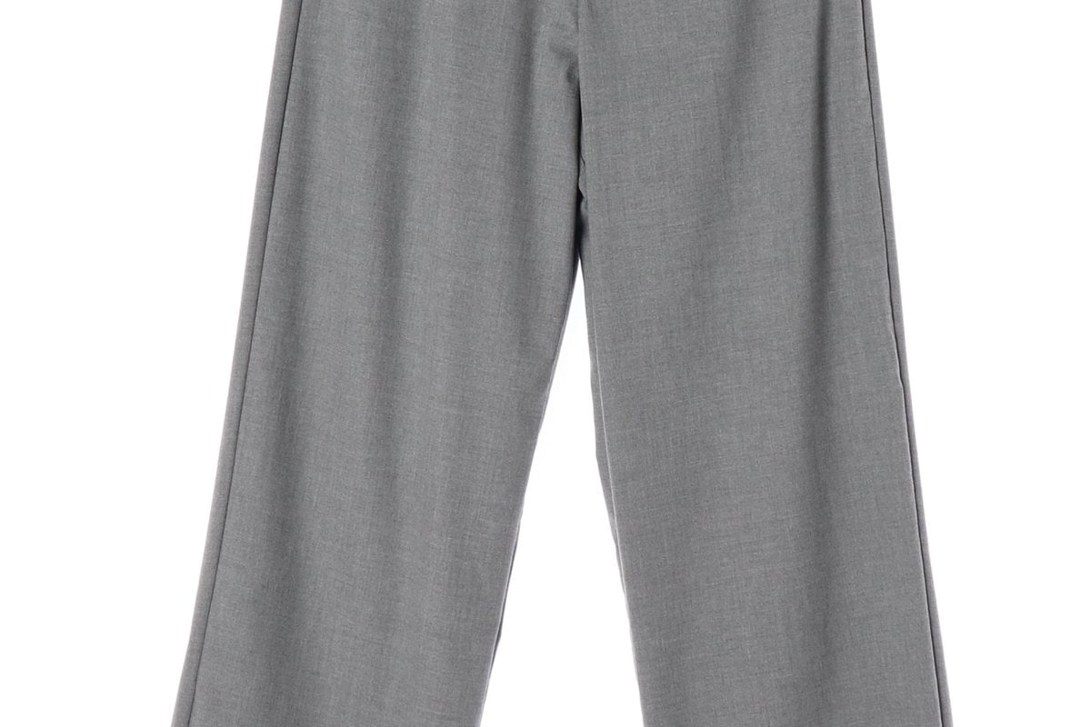 (새상품)ZARA 자라 W30 그레이 와이드 스트레이트 슬랙스 팬츠 L
 이미지 4