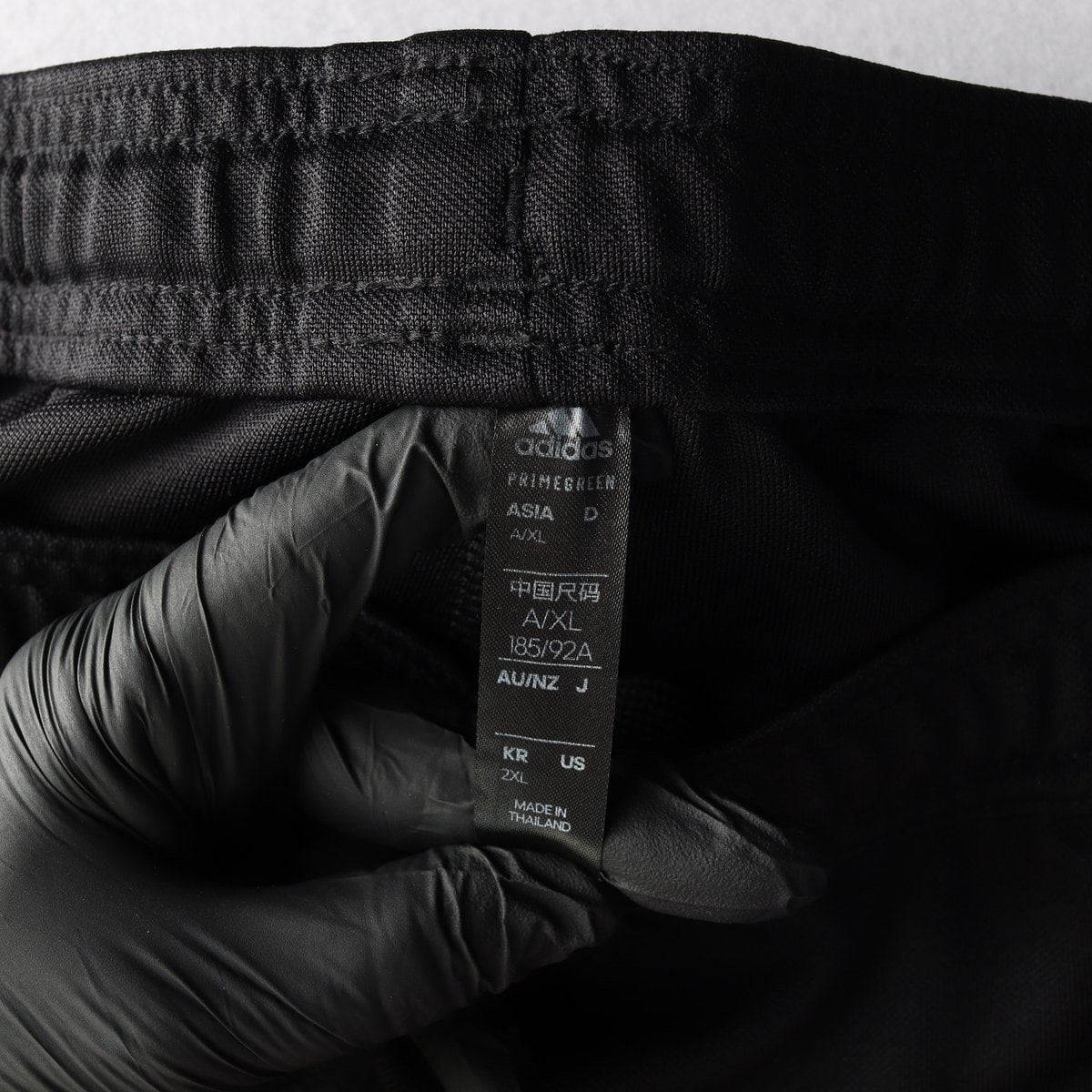 아디다스 블랙 삼선 세레노 SERENO 트랙팬츠 트레이닝 밴딩 바지 2XL
 이미지 6