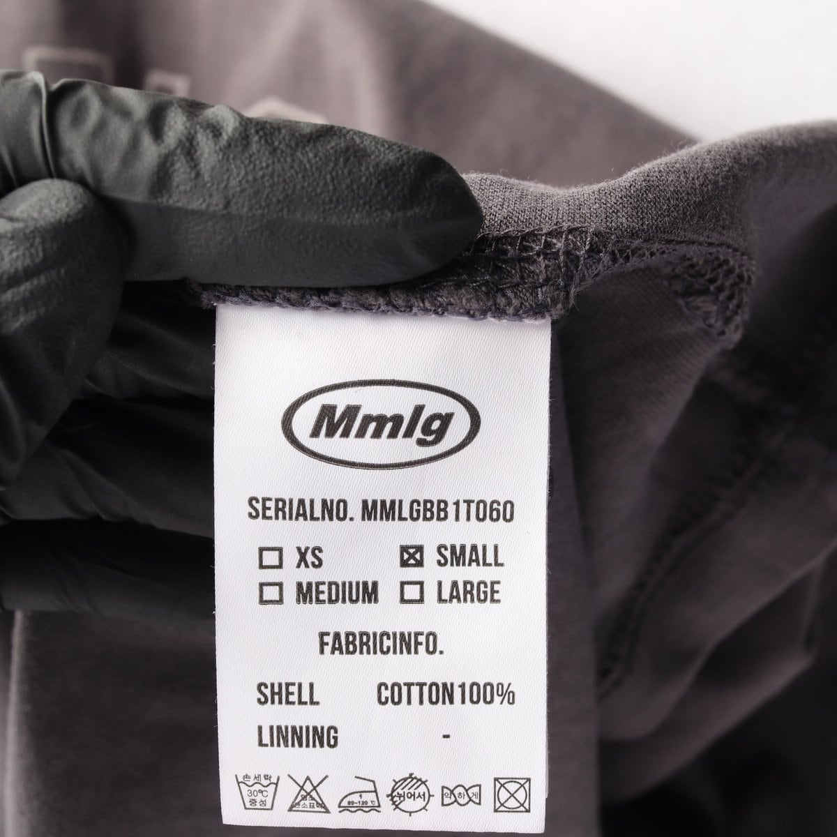 MMLG 엠엠엘지 차콜 버니 프린팅 디폴트 반팔 티셔츠 S 상세 이미지 6