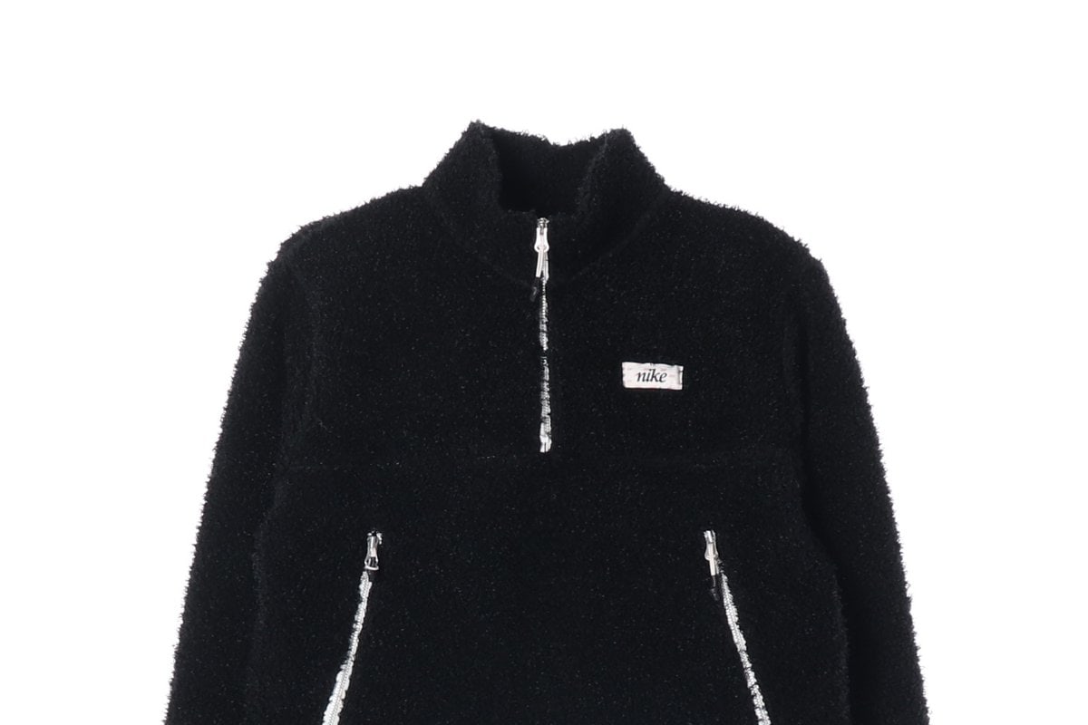 나이키 22FW 써마핏 하프집업 양털 뽀글이 플리스 탑 티셔츠 S 이미지 3