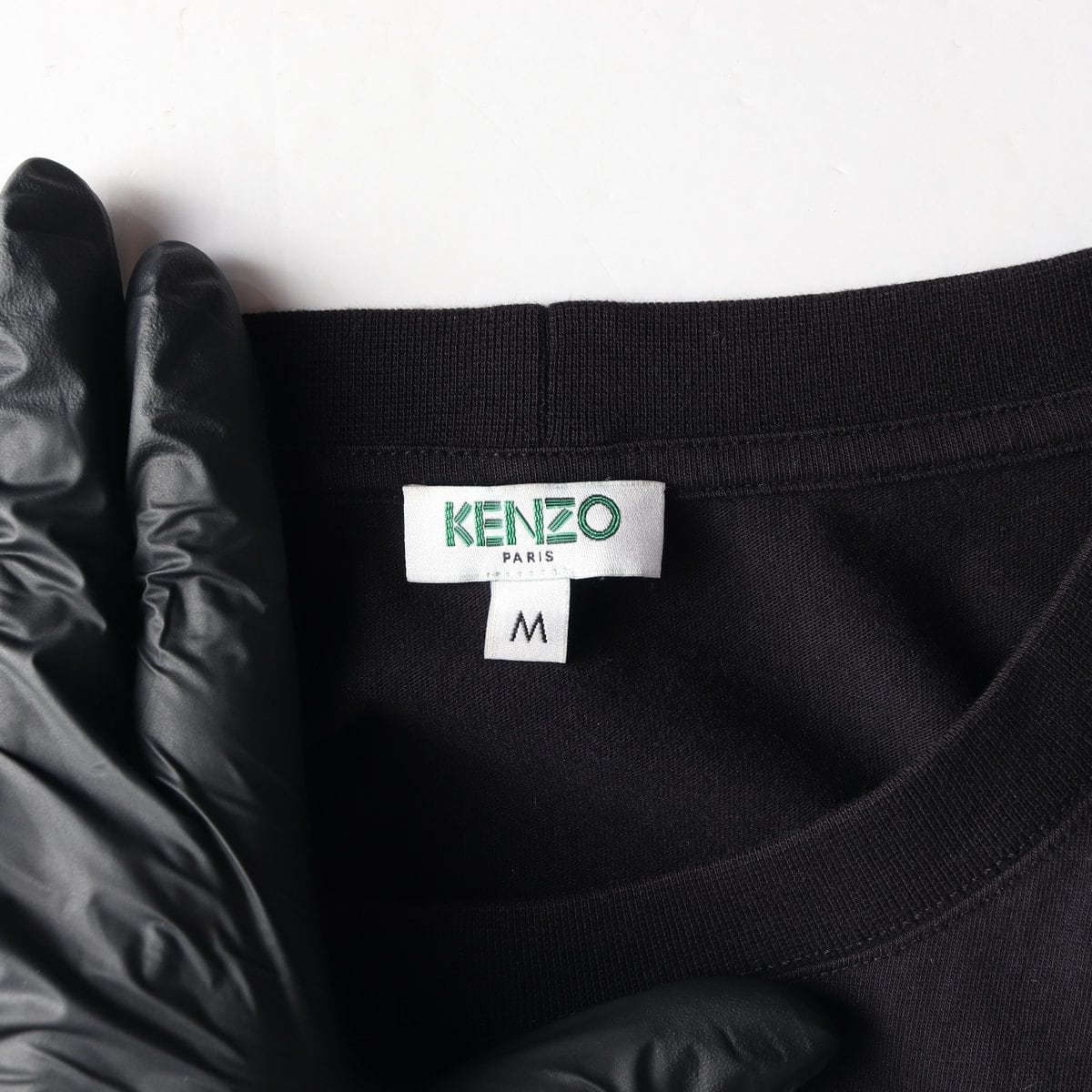 KENZO 겐조 블랙 빅타이거 로고 반팔 크루넥 티셔츠 M 상세 이미지 5
