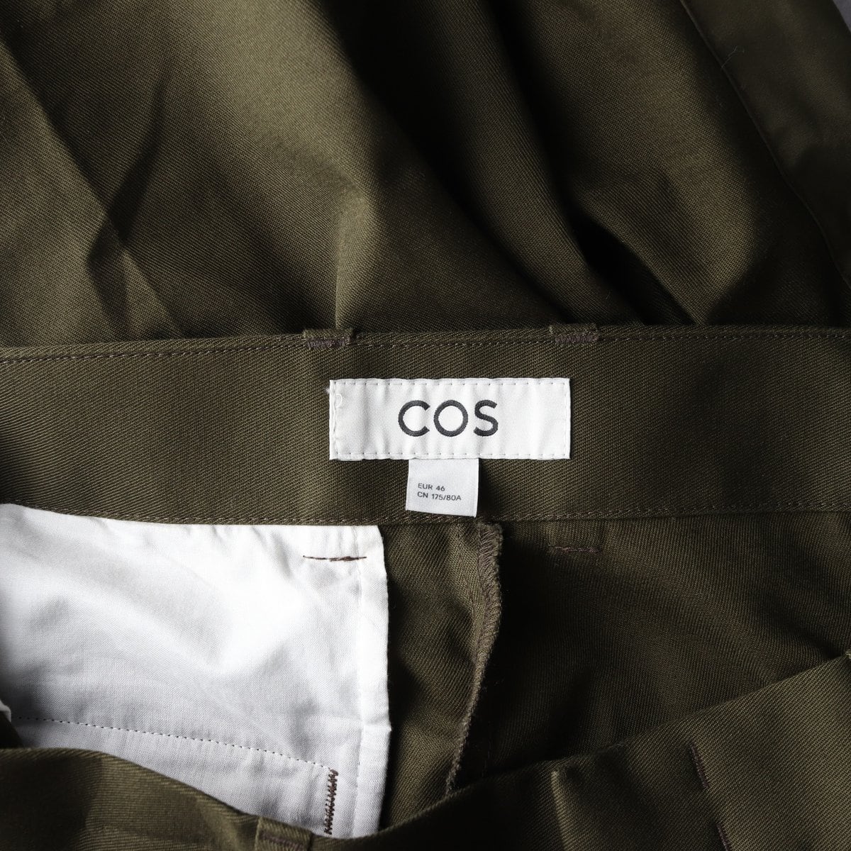 COS 코스 카키  슬랙스 팬츠  상세 이미지 6