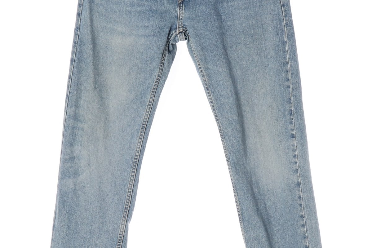 리바이스 502 W32L32 라이트블루 워싱 데님 진 청바지  상세 이미지 4