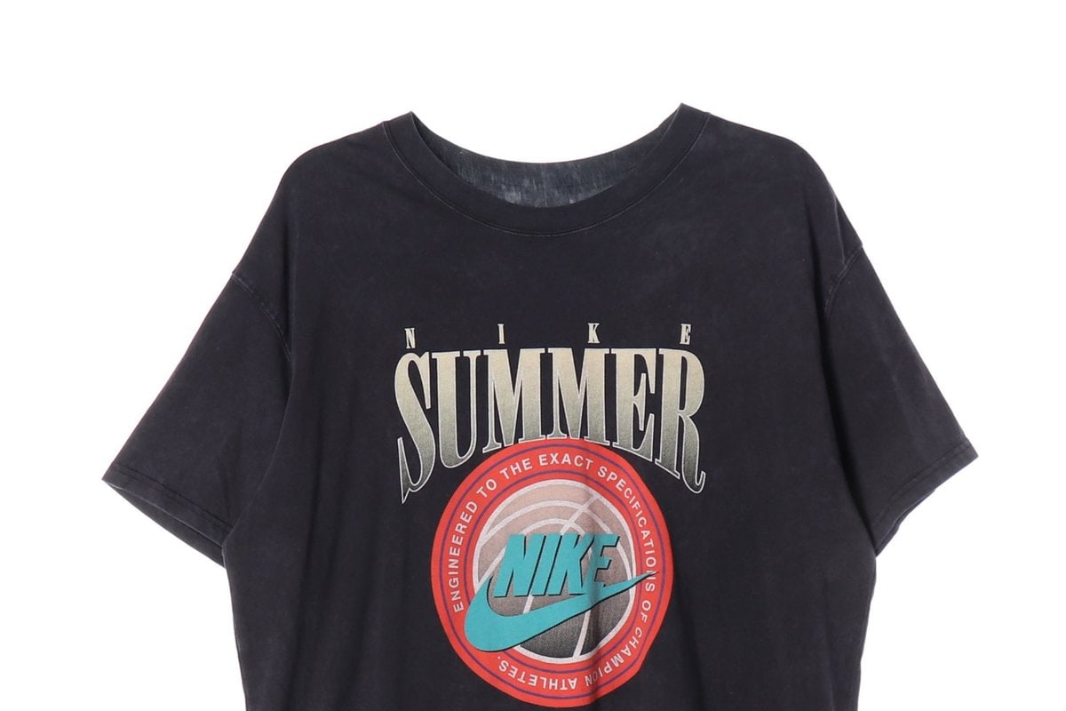 나이키 25SS 블랙 맥스90 베스킷볼 반팔 티셔츠 XXXL 이미지 3