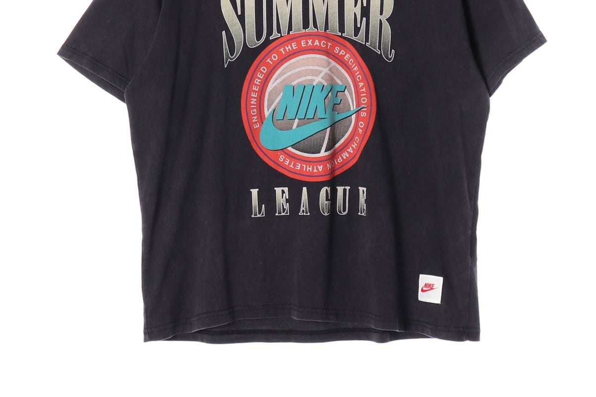 나이키 25SS 블랙 맥스90 베스킷볼 반팔 티셔츠 XXXL 상세 이미지 4