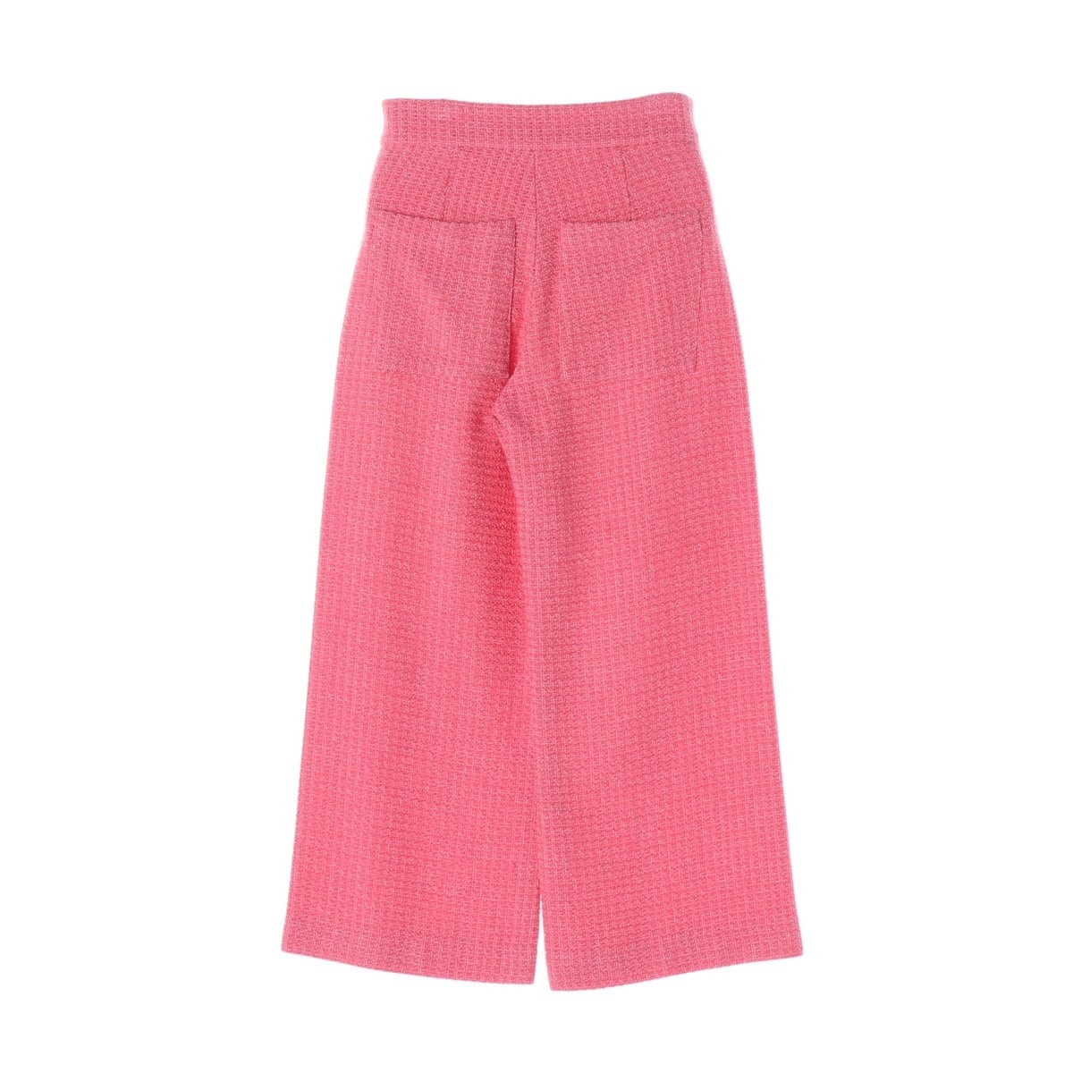 ZARA 자라 핑크 와이드 트위드 팬츠 슬랙스 바지 XS 상세 이미지 2
