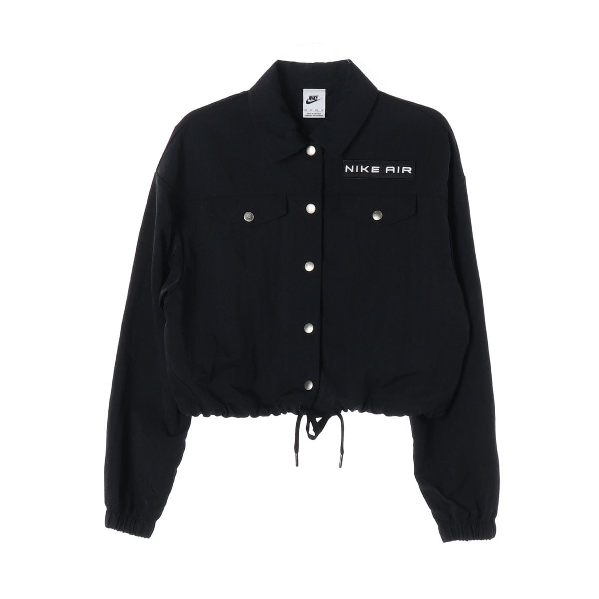 나이키 에어 23FW 블랙 모디스트 크롭 우븐 자켓 재킷 XS 상세 이미지 1