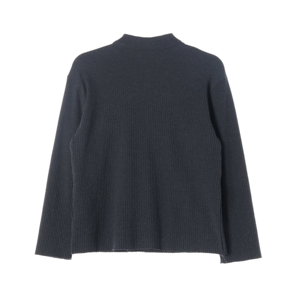 ZARA 자라 차콜 골지 긴팔 카라티 폴로 티셔츠 M 상세 이미지 2