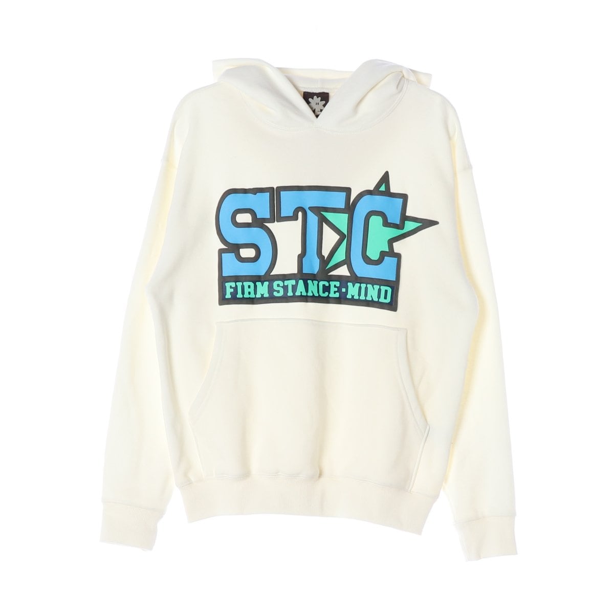 썬러브 아이보리 STC 프린팅 오버핏 후디  후드티 S  상세 이미지 1