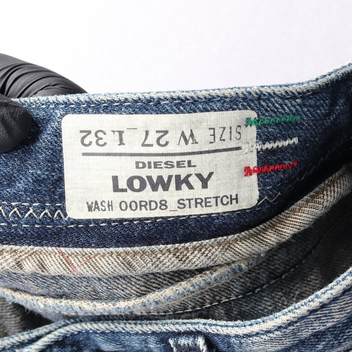 디젤 LOWKY W27 로우라이즈 데미지 진 데님 청바지  이미지 6