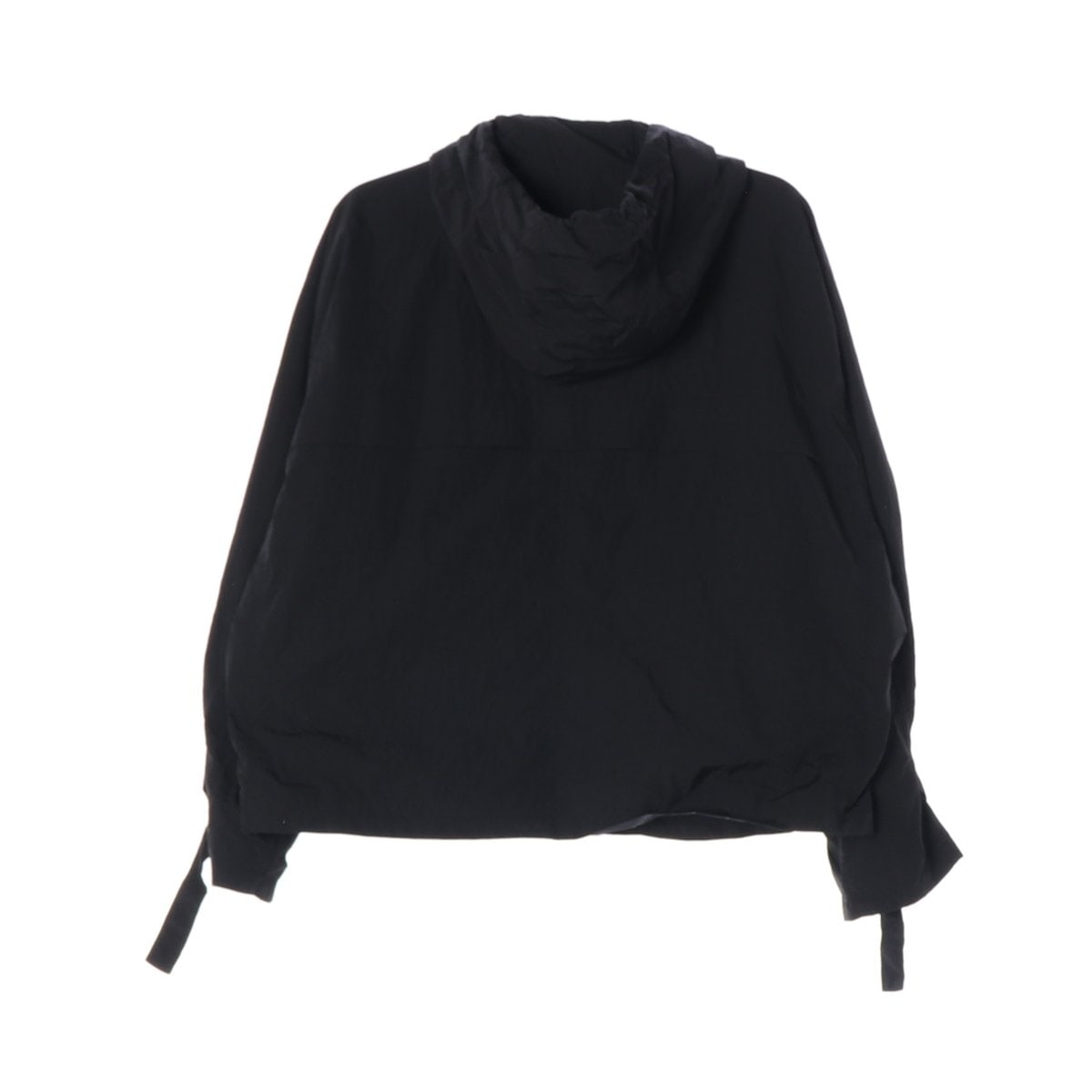 ZARA 자라 블랙 하이테크 후드 숏 자켓 재킷 바람막이 점퍼 S 이미지 2