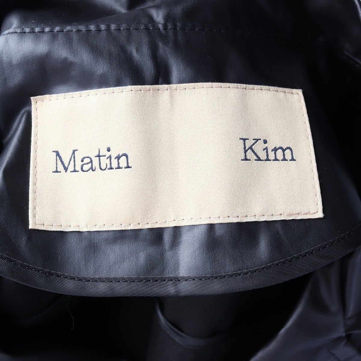 마뗑킴 22FW 블랙 로우 디테일 크롭 자켓 베스트 조끼 재킷  이미지 6