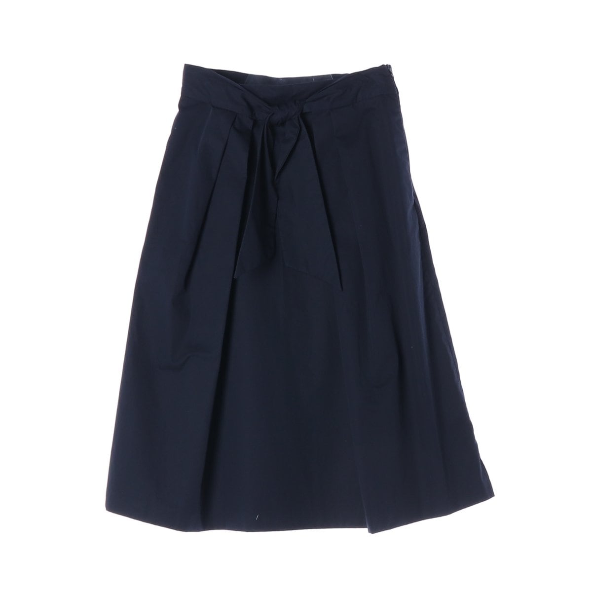 ZARA 자라 네이비 리본 타이 A라인 스커트 치마 상세 이미지 1