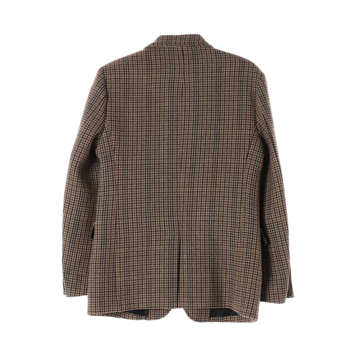 렉토 21FW 70S 도그투스 체크 울 자켓 재킷 블레이저 M 상세 이미지 3