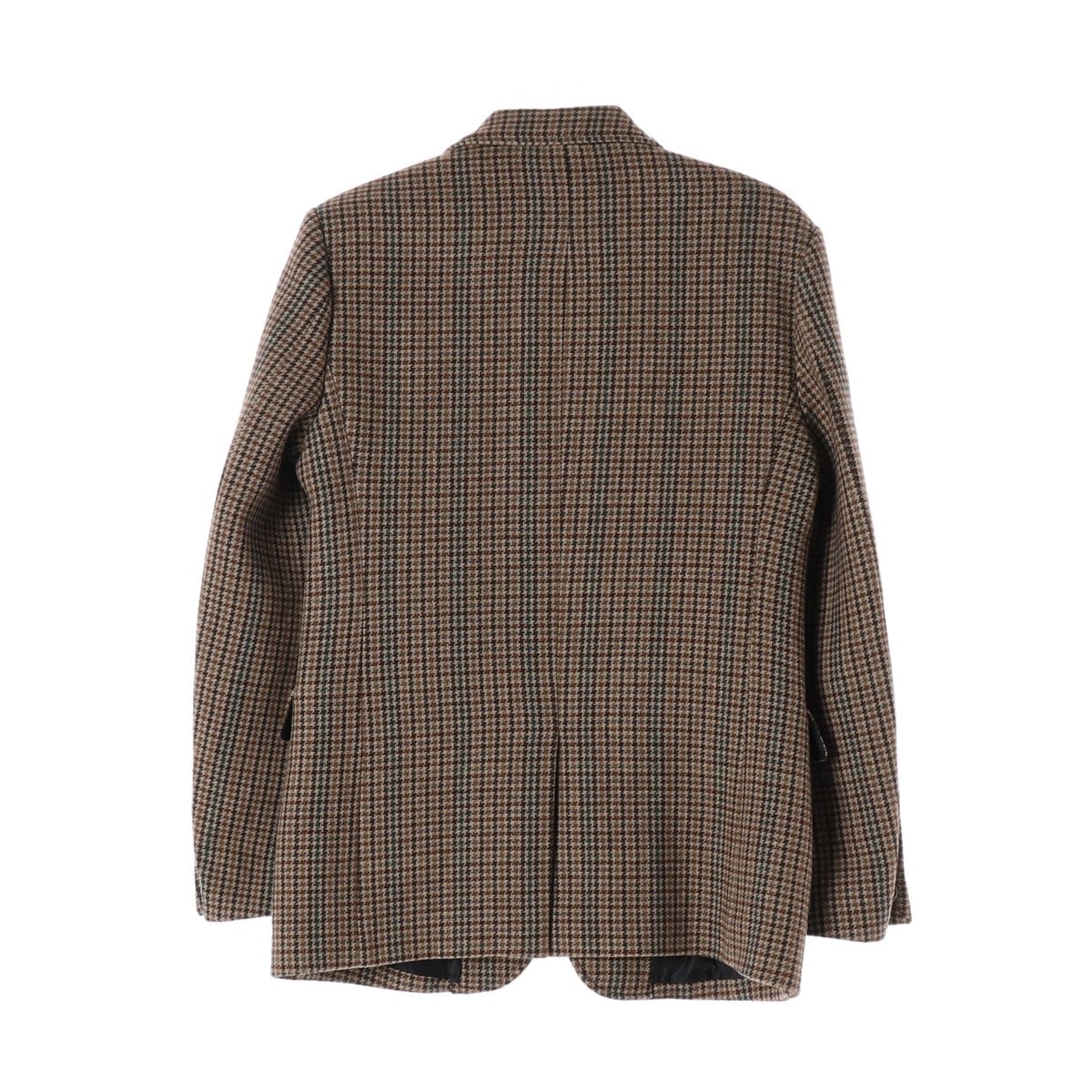 렉토 21FW 70S 도그투스 체크 울 자켓 재킷 블레이저 M 이미지 3