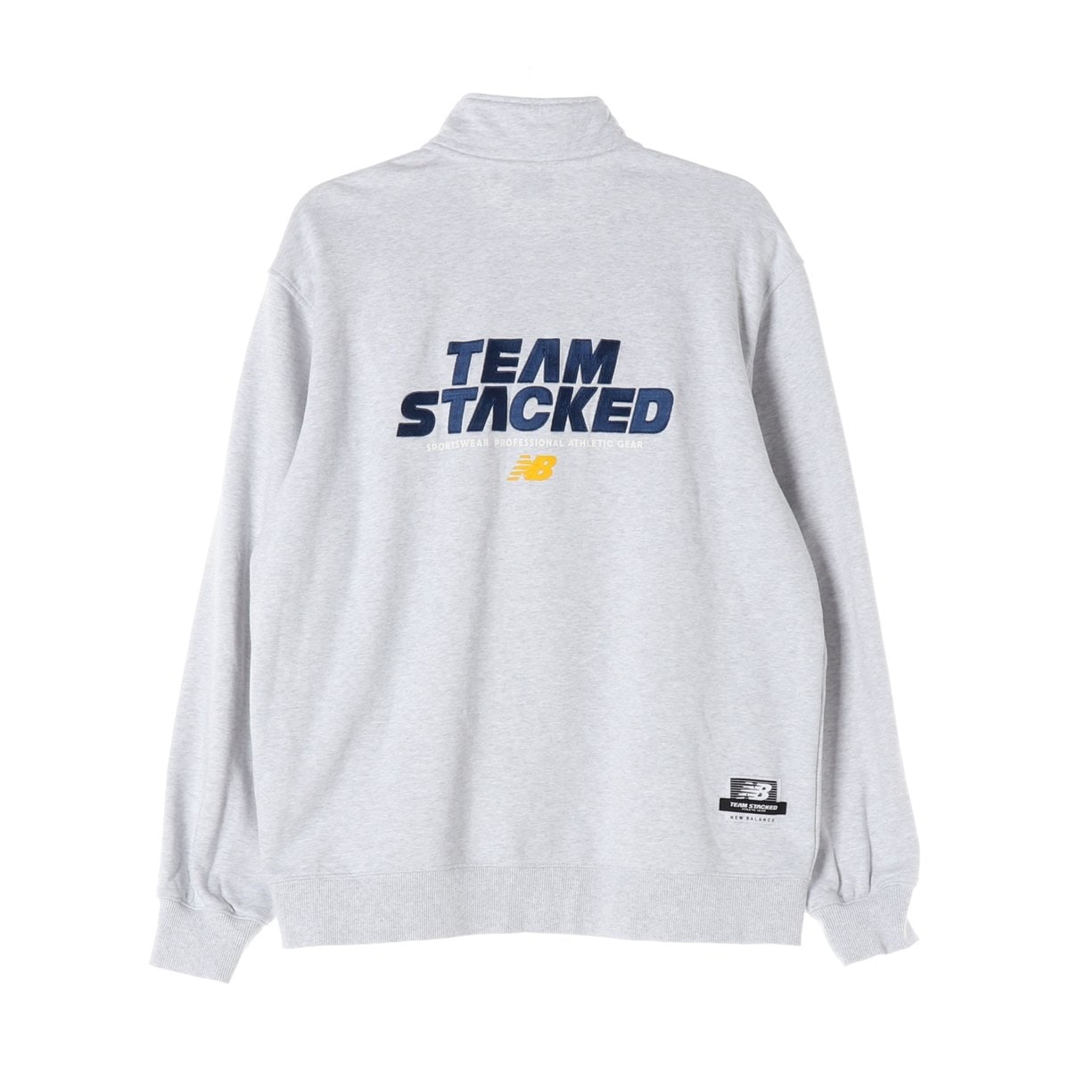 뉴발란스 23FW TEAM STACKED 하프집업 기모 맨투맨 스웨트셔츠 XL 이미지 2