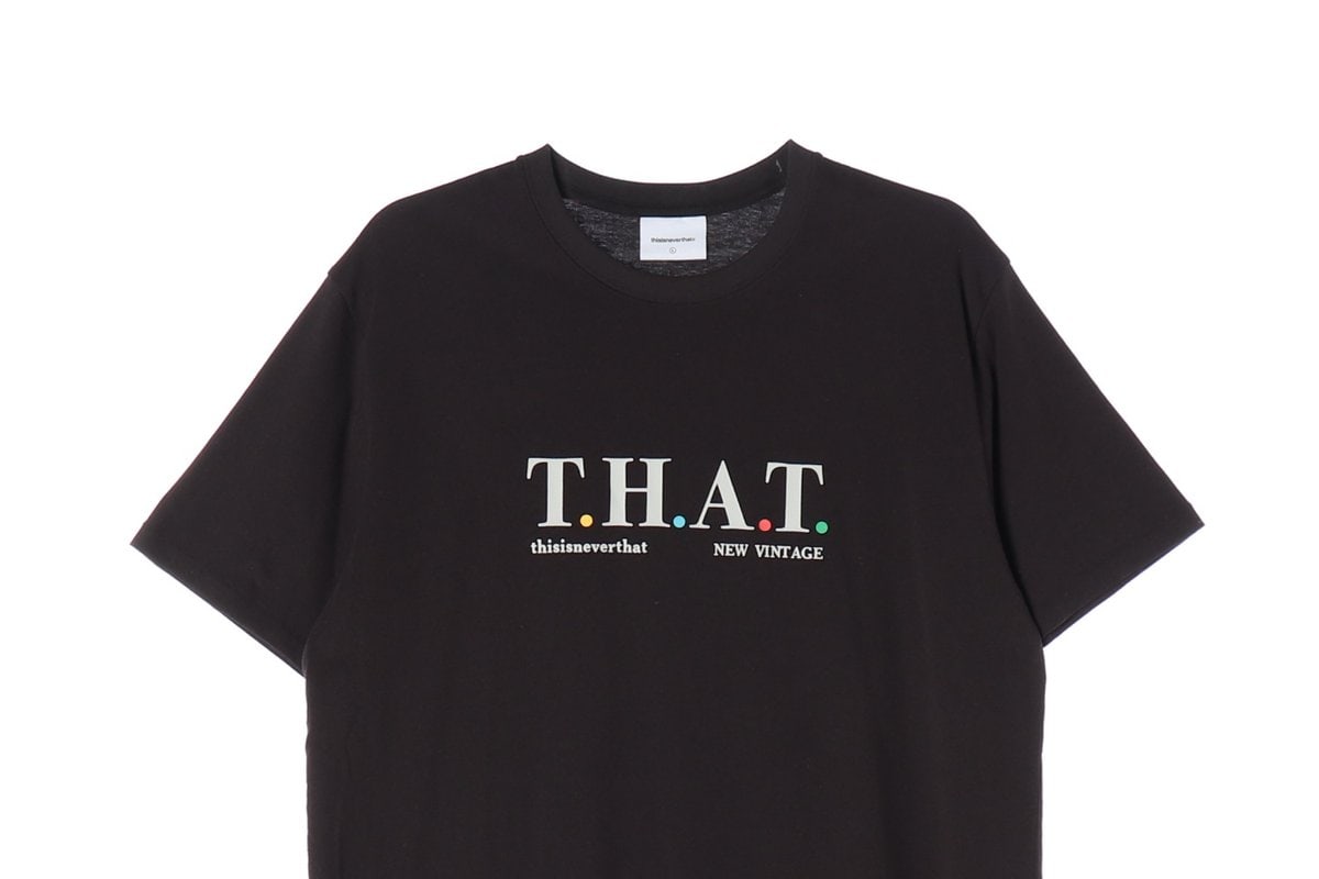 디스이즈네버댓 T.H.A.T. 로고 프린팅 반팔 티셔츠 L 이미지 3