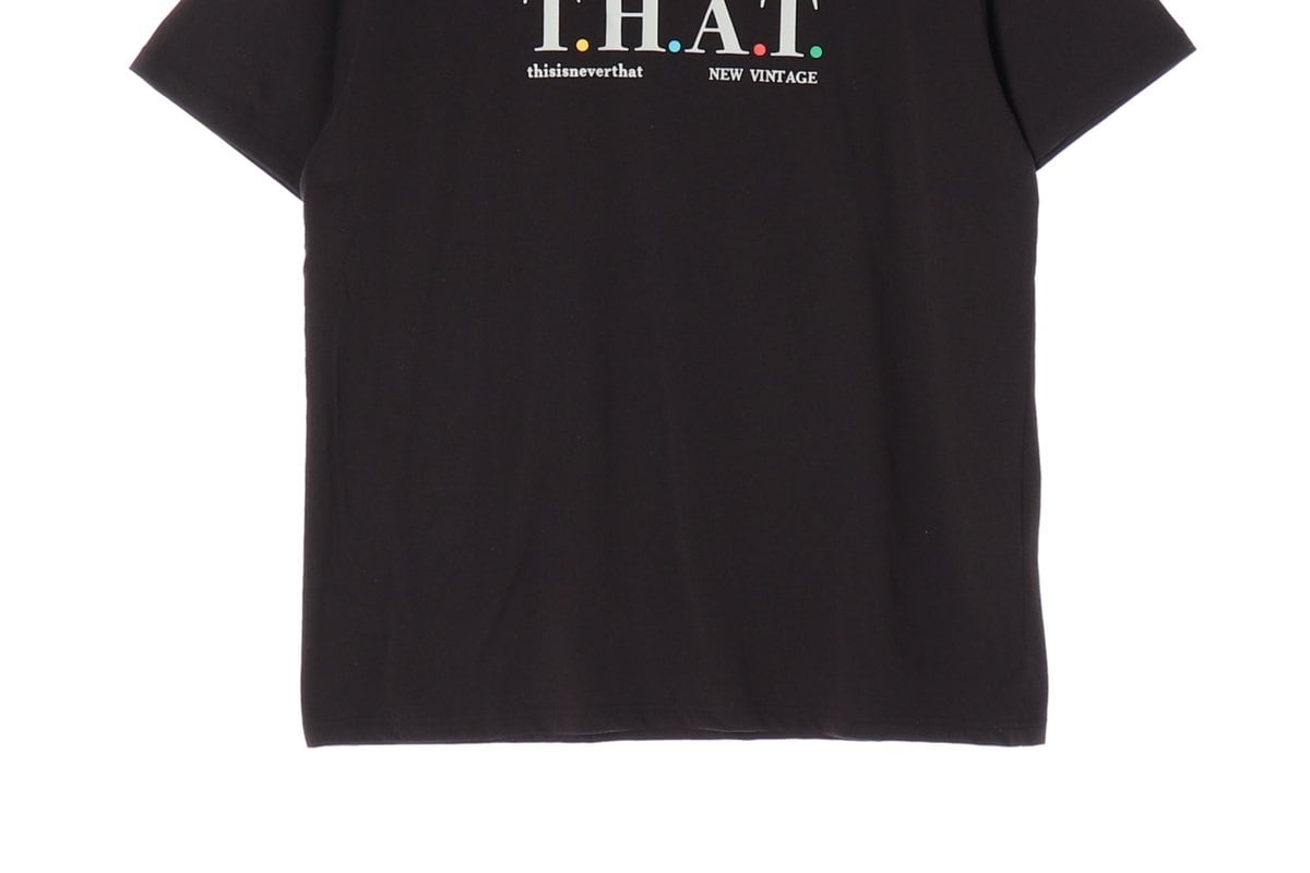 디스이즈네버댓 T.H.A.T. 로고 프린팅 반팔 티셔츠 L 상세 이미지 4