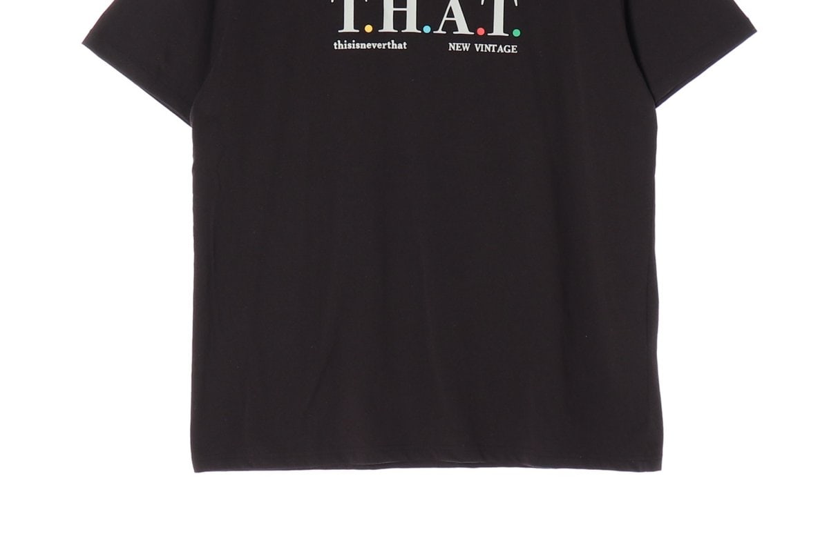 디스이즈네버댓 T.H.A.T. 로고 프린팅 반팔 티셔츠 L 이미지 4